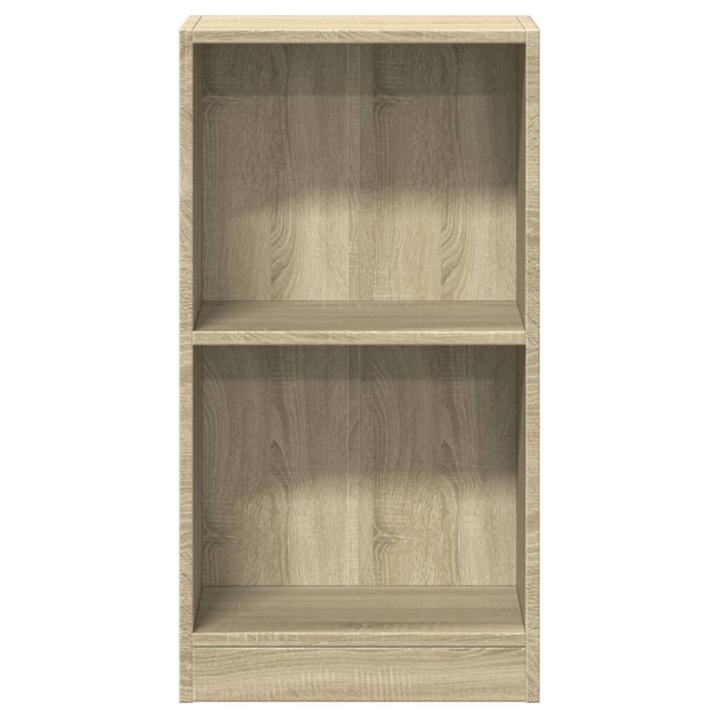 vidaXL Βιβλιοθήκη Χρώμα Sonoma Δρυς 40 x 24 x 75 εκ. από Μοριοσανίδα