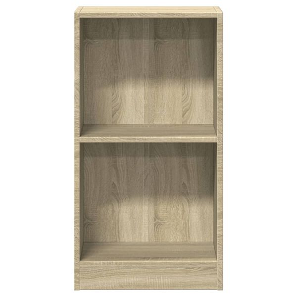vidaXL Βιβλιοθήκη Χρώμα Sonoma Δρυς 40 x 24 x 75 εκ. από Μοριοσανίδα