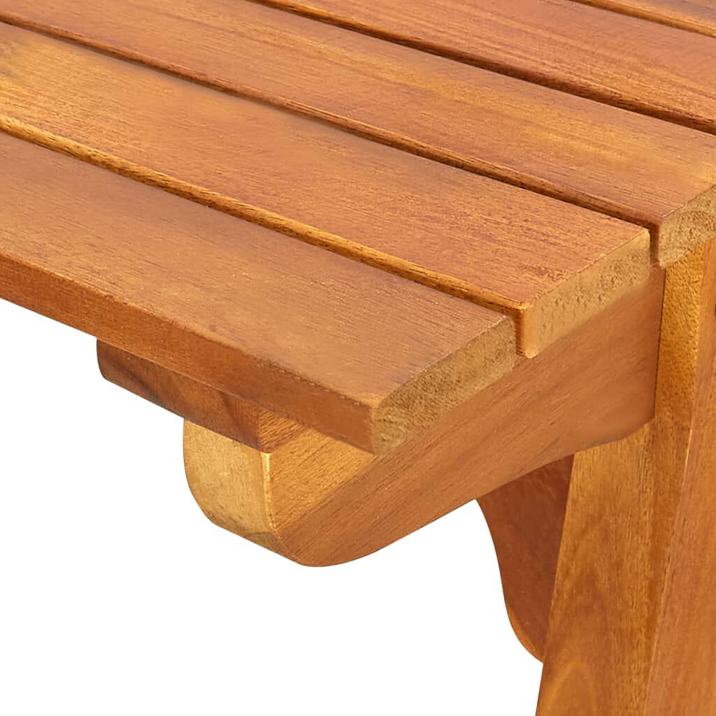vidaXL Τραπέζι Κήπου 150 x 90 x 75 εκ. Μασίφ Ξύλο Ακακίας