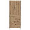vidaXL Highboard &mu;&epsilon; &sigma;&upsilon;&rho;&tau;ά&rho;&iota; 2 pcs Artisan Oak &Sigma;ύ&nu;&theta;&epsilon;&tau;&omicron; &Xi;ύ&lambda;&omicron; &kappa;&alpha;&iota; &Gamma;&upsilon;&alpha;&lambda;ί
