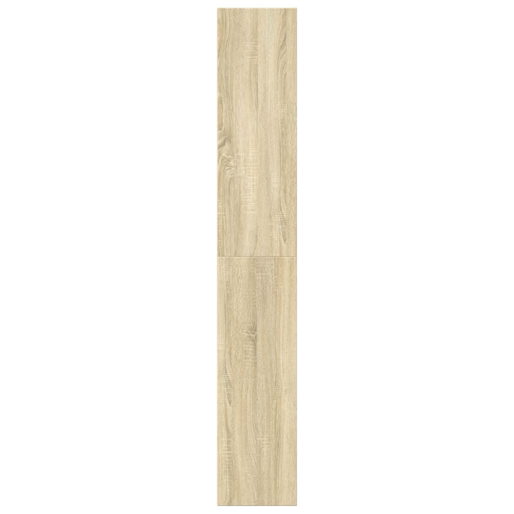 vidaXL Βιβλιοθήκη Sonoma Δρυς 60x30x189 εκ. από Επεξεργασμένο Ξύλο