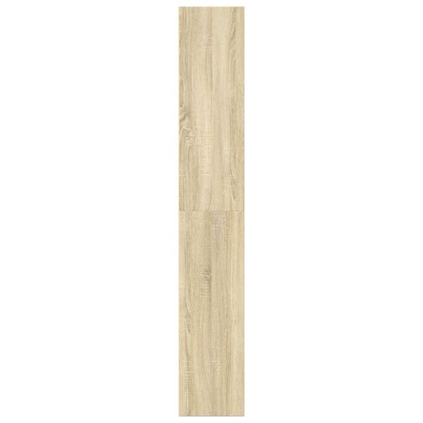 vidaXL Βιβλιοθήκη Sonoma Δρυς 60x30x189 εκ. από Επεξεργασμένο Ξύλο