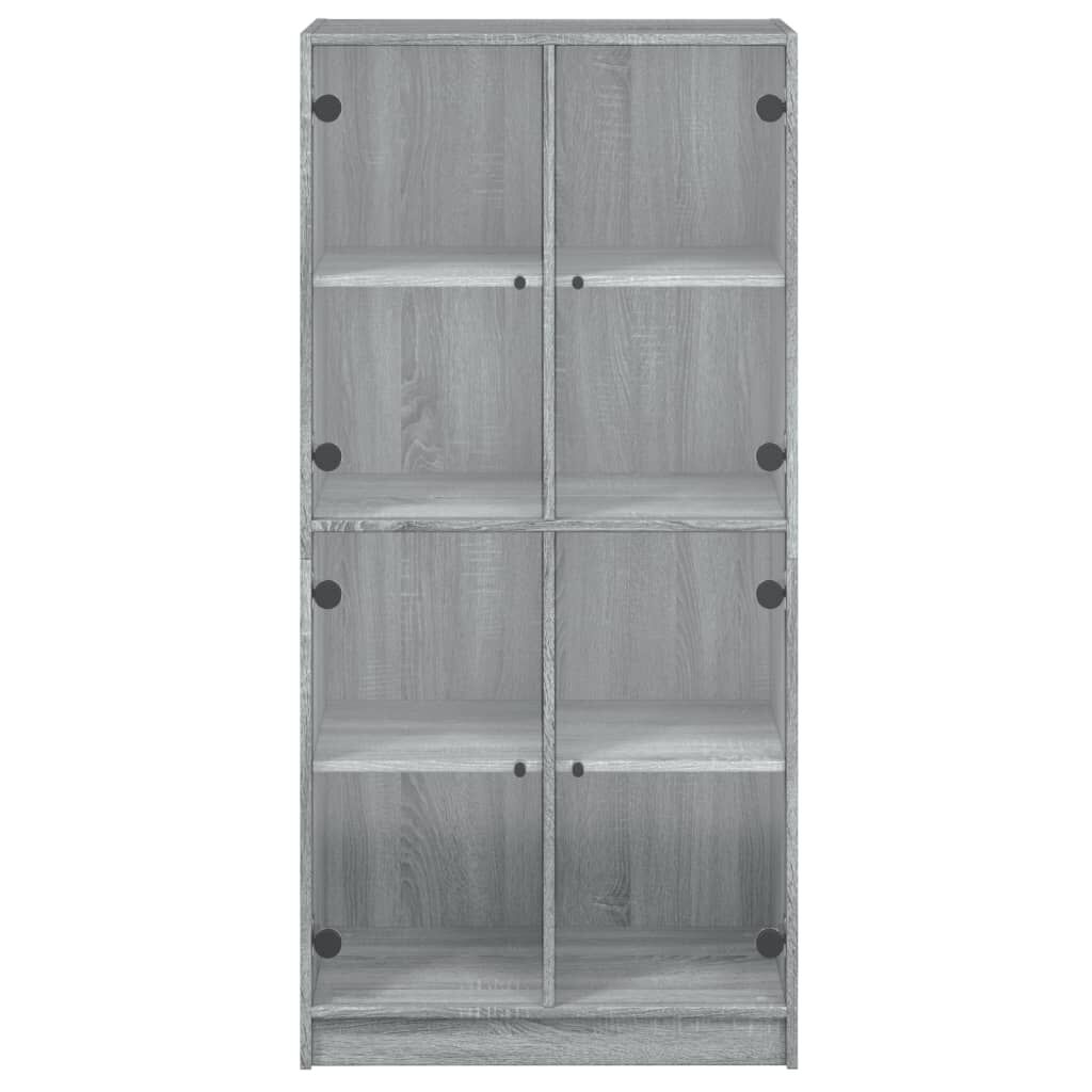vidaXL Ντουλάπα με Πόρτες 68x37x142 εκ. Επεξεργασμένο Ξύλο