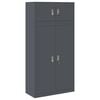 vidaXL &Nu;&tau;&omicron;&upsilon;&lambda;ά&pi;&iota; &alpha;&pi;&omicron;&theta;ή&kappa;&epsilon;&upsilon;&sigma;&eta;&sigmaf; 2 &tau;&mu;&chi;. &Alpha;&nu;&theta;&rho;&alpha;&kappa;ί 90 x 40 x 180 cm &Alpha;&tau;&sigma;ά&lambda;&iota;
