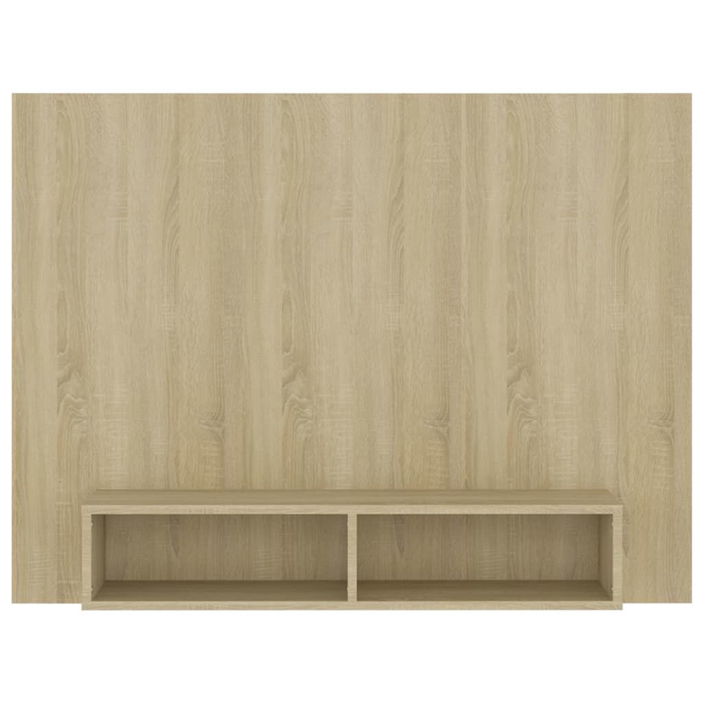 vidaXL Έπιπλο Τηλεόρασης Τοίχου Sonoma Δρυς 120x23,5x90εκ. Μοριοσανίδα