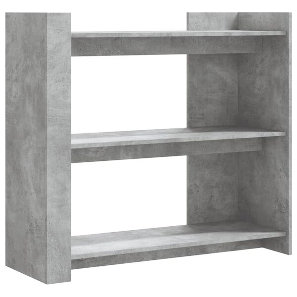 vidaXL Τραπεζάκι Κονσόλα Γκρι Σκυρ. 100x35x90 εκ. από Επεξ. Ξύλο