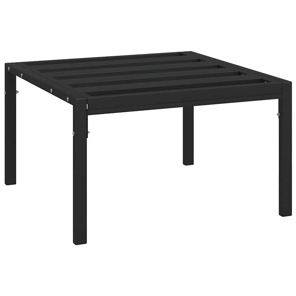 vidaXL Υποπόδια Κήπου 2 τεμ. 60x60x35 εκ Ατσάλι με Μαξιλάρια Χρ. Άμμου