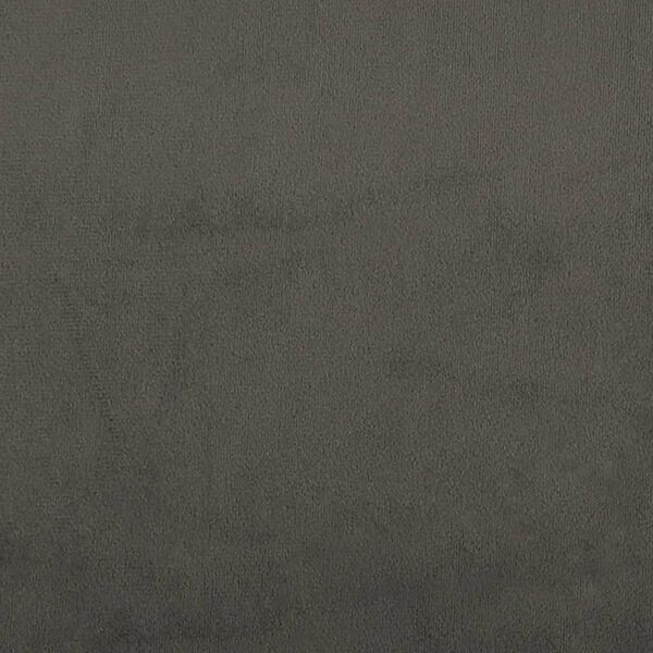 vidaXL Στρώμα με Pocket Springs Σκούρο Γκρι 80x200x20 εκ. Βελούδινο