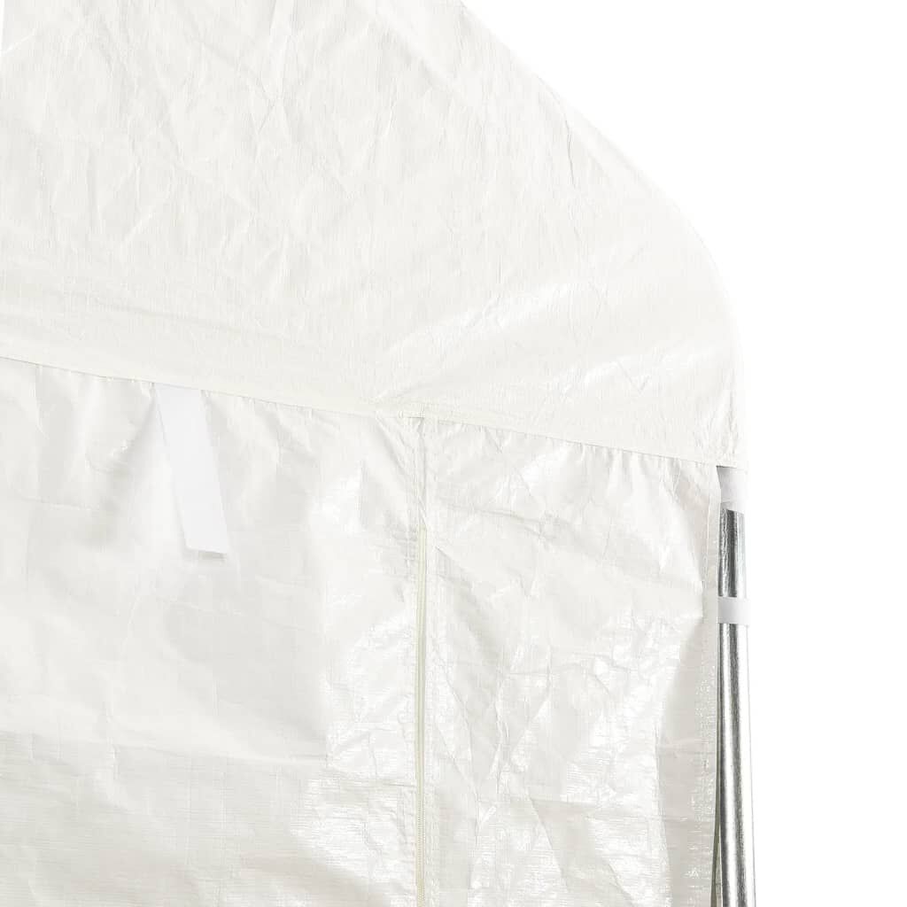 vidaXL Κιόσκι με Τέντα Λευκό 2,28 x 2,23 x 2,69 μ. από Πολυαιθυλένιο