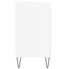 vidaXL Ντουλάπι Μπάνιου Λευκό 58 x 33 x 60 εκ. από Επεξεργασμένο Ξύλο