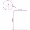 vidaXL Διακοσμητικά Πάνελ 12 pcs Λευκό 15 x 21 x 0.3 εκ