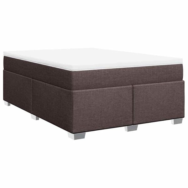 vidaXL &Kappa;&rho;&epsilon;&beta;ά&tau;&iota; Boxspring &mu;&epsilon; &Sigma;&tau;&rho;ώ&mu;&alpha; &Sigma;&kappa;&omicron;ύ&rho;&omicron; &Kappa;&alpha;&phi;έ 140x190 &epsilon;&kappa;. &Upsilon;&phi;&alpha;&sigma;&mu;ά&tau;&iota;&nu;&omicron;
