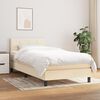 vidaXL &Kappa;&rho;&epsilon;&beta;ά&tau;&iota; Boxspring &mu;&epsilon; &Sigma;&tau;&rho;ώ&mu;&alpha; &Kappa;&rho;&epsilon;&mu; 90x200 &epsilon;&kappa;.&Upsilon;&phi;&alpha;&sigma;&mu;ά&tau;&iota;&nu;&omicron;