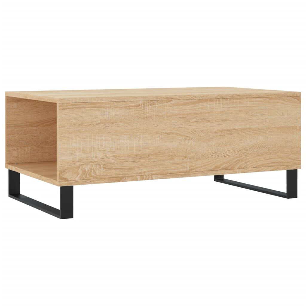 vidaXL Τραπεζάκι Σαλονιού Sonoma Δρυς 90x50x36,5 εκ. Επεξεργασμ. Ξύλο