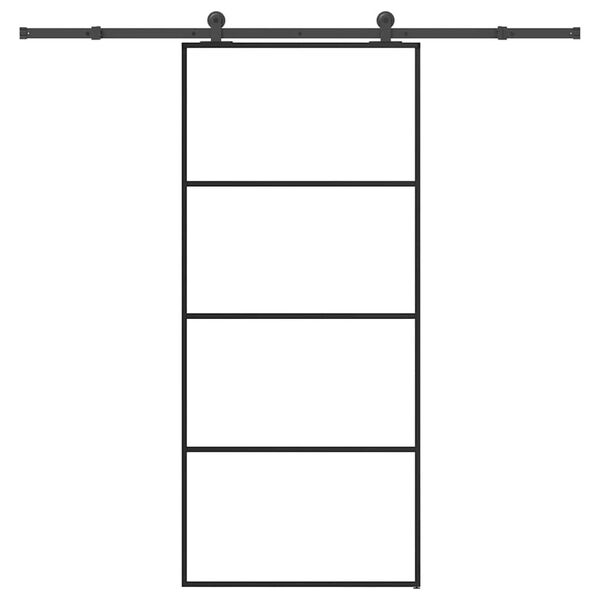 vidaXL &Sigma;&upsilon;&rho;ό&mu;&epsilon;&nu;&eta; &Pi;ό&rho;&tau;&alpha; &mu;&epsilon; &Mu;&eta;&chi;&alpha;&nu;&iota;&sigma;&mu;ό 90x205 &epsilon;&kappa;. &Gamma;&upsilon;&alpha;&lambda;ί ESG & &Alpha;&lambda;&omicron;&upsilon;&mu;ί&nu;&iota;&omicron;