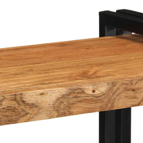 vidaXL Ράφι τοίχου 70x33x35 cm μασίφ ξύλο ακακίας