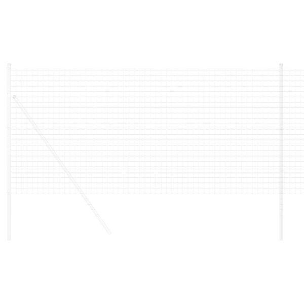 vidaXL Euro Fence 1x10 μ Γαλβανισμένο Ατσάλι