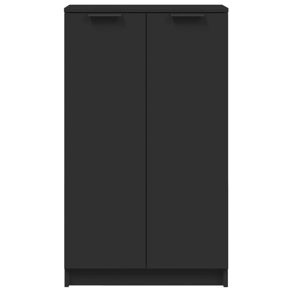 vidaXL Παπουτσοθήκη Μαύρη 59 x 35 x 100 εκ. από Επεξεργασμένο Ξύλο