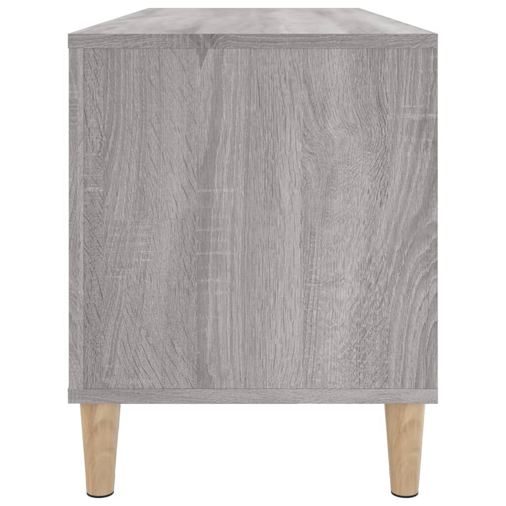 vidaXL Έπιπλο Δίσκων Γκρι Sonoma 100x38x48 εκ. από Επεξεργασμένο Ξύλο