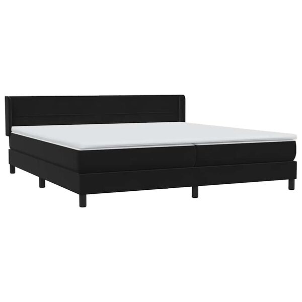 vidaXL &Kappa;&rho;&epsilon;&beta;ά&tau;&iota; Boxspring &mu;&epsilon; &Sigma;&tau;&rho;ώ&mu;&alpha; &Mu;&alpha;ύ&rho;&omicron; 180x210 &epsilon;&kappa;. &Beta;&epsilon;&lambda;&omicron;ύ&delta;&iota;&nu;&omicron;