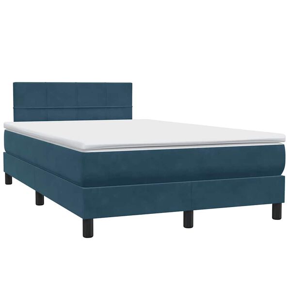 vidaXL &Kappa;&rho;&epsilon;&beta;ά&tau;&iota; Boxspring &mu;&epsilon; &Sigma;&tau;&rho;ώ&mu;&alpha; &Sigma;&kappa;&omicron;ύ&rho;&omicron; &Mu;&pi;&lambda;&epsilon; 120x210 &epsilon;&kappa;. &Beta;&epsilon;&lambda;&omicron;ύ&delta;&iota;&nu;&omicron;
