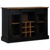 vidaXL Sideboard HALDEN 2 &sigma;&upsilon;&rho;ό&mu;&epsilon;&nu;&epsilon;&sigmaf; &pi;ό&rho;&tau;&epsilon;&sigmaf; &mu;&alpha;ύ&rho;&omicron; 112x40x80 cm