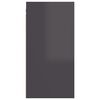 vidaXL Έπιπλο Τηλεόρασης Γυαλιστερό Γκρι 30,5 x 30 x 60εκ. Επεξ. Ξύλο