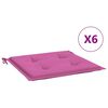 vidaXL &Mu;&alpha;&xi;&iota;&lambda;ά&rho;&iota;&alpha; &Kappa;&alpha;&rho;έ&kappa;&lambda;&alpha;&sigmaf; &Kappa;ή&pi;&omicron;&upsilon; 6 &tau;&epsilon;&mu;. &Rho;&omicron;&zeta; 50x50x4 &epsilon;&kappa;. &Upsilon;&phi;&alpha;&sigma;&mu;ά&tau;&iota;&nu;&alpha;