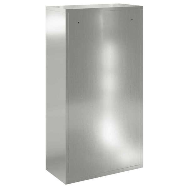 vidaXL Γραμματοκιβώτιο Πακέτων 44x22x82 εκ. Γαλβανισμένος Χάλυβας