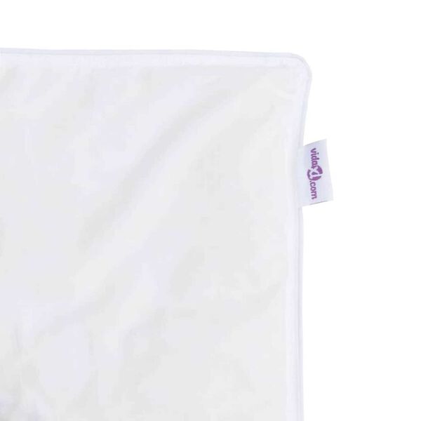vidaXL Πάπλωμα με μαξιλάρι 3 pcs Λευκό Πούπουλο
