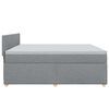 vidaXL &Kappa;&rho;&epsilon;&beta;ά&tau;&iota; Boxspring &mu;&epsilon; &Sigma;&tau;&rho;ώ&mu;&alpha; &Alpha;&nu;&omicron;&iota;&chi;&tau;ό &Gamma;&kappa;&rho;&iota; 200x200 &epsilon;&kappa;. &Upsilon;&phi;&alpha;&sigma;&mu;ά&tau;&iota;&nu;&omicron;