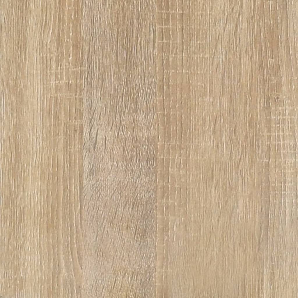 vidaXL Κομοδίνα Επιτοίχιο Sonoma Δρυς 50x36x47 εκ.