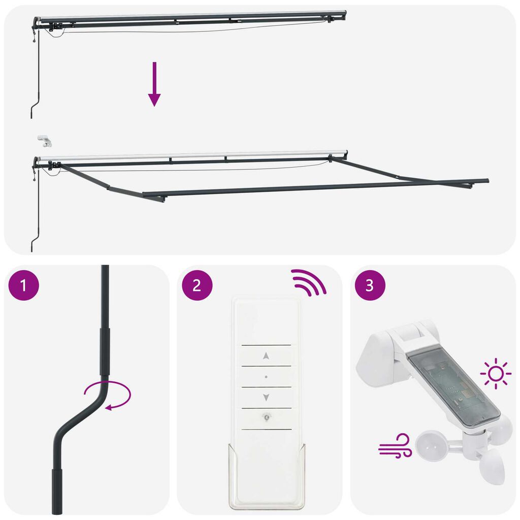 vidaXL Σκηνίτσα Αναδιπλούμενη with Λευκό 400 x 300 εκ ύφασμα