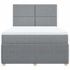 vidaXL &Kappa;&rho;&epsilon;&beta;ά&tau;&iota; Boxspring &mu;&epsilon; &Sigma;&tau;&rho;ώ&mu;&alpha; &Alpha;&nu;. &Pi;&rho;ά&sigma;&iota;&nu;&omicron; 160x200&epsilon;&kappa; &Upsilon;&phi;&alpha;&sigma;&mu;ά&tau;&iota;&nu;&omicron;