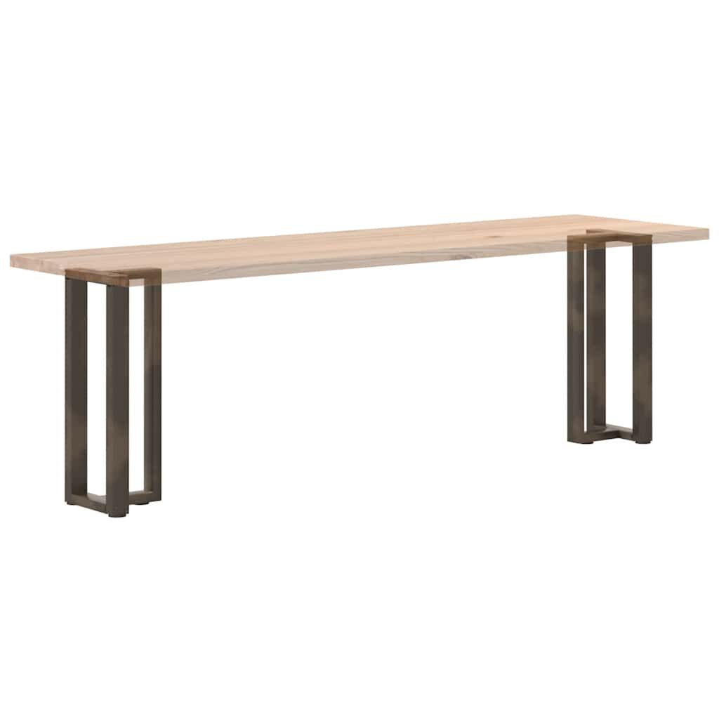 vidaXL Πόδια Κονσόλας σε Σχήμα Τ, 2 τεμ. Μαύρο 38x25x(72-73) εκ. Ατσάλι