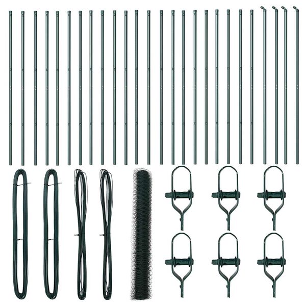 vidaXL &Phi;&rho;ά&chi;&tau;&eta;&sigmaf; &mu;&epsilon; &Sigma;&tau;ή&lambda;&epsilon;&sigmaf;. &Pi;&rho;ά&sigma;&iota;&nu;&omicron; 1 x 50 m &Alpha;&tau;&sigma;ά&lambda;&iota; &mu;&epsilon; &epsilon;&pi;&iota;&kappa;ά&lambda;&upsilon;&psi;&eta; PVC