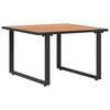 vidaXL &Tau;&rho;&alpha;&pi;&epsilon;&zeta;ά&kappa;&iota; &sigma;&alpha;&lambda;&omicron;&nu;&iota;&omicron;ύ &Mu;&alpha;ύ&rho;&omicron; &kappa;&alpha;&iota; &Kappa;&alpha;&phi;έ 55 x 55 x 35 cm