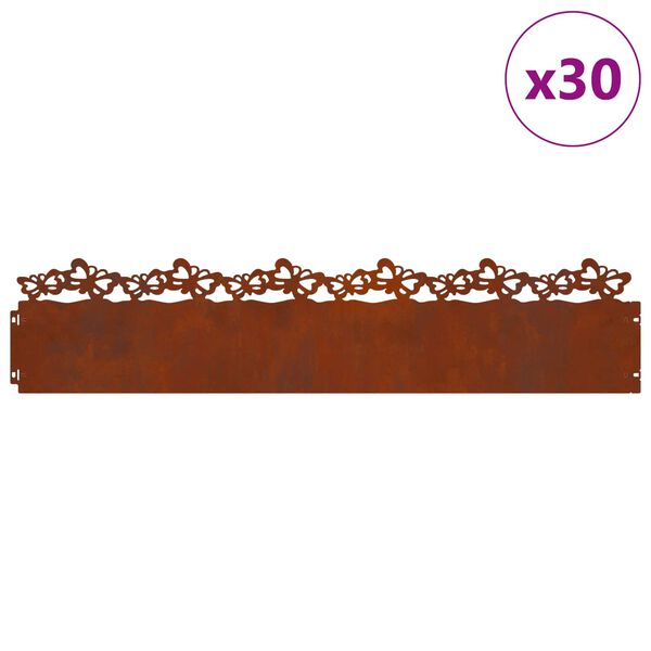 vidaXL &Pi;&epsilon;&rho;&iota;&gamma;&rho;ά&mu;&mu;&alpha;&tau;&alpha; &gamma;&kappa;&alpha;&zeta;ό&nu; 30 pcs &Sigma;&kappa; rusty 103 x 0,05 x 22 &epsilon;&kappa;