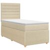 vidaXL &Kappa;&rho;&epsilon;&beta;ά&tau;&iota; box spring &mu;&epsilon; &sigma;&tau;&rho;ώ&mu;&alpha; &Kappa;&rho;&epsilon;&mu; 80 x 200 cm Ύ&phi;&alpha;&sigma;&mu;&alpha;