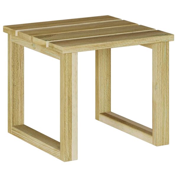 vidaXL Τραπέζι Ξαπλώστρας Καφέ 50.5 x 50 x 46 εκ.
