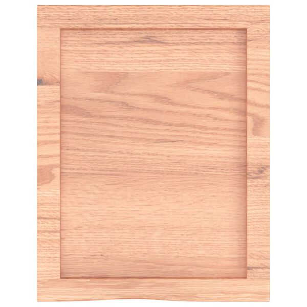 vidaXL Πάγκος Μπάνιου Αν. Καφέ 40x50x(2-6) εκ. Επεξεργ. Μασίφ Ξύλο