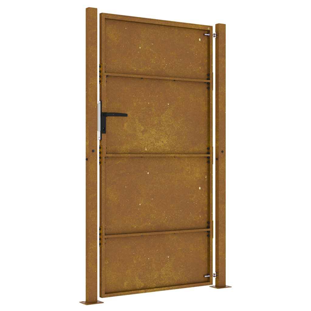 vidaXL Πύλη Κήπου 105 x 180 εκ. από Ατσάλι Corten