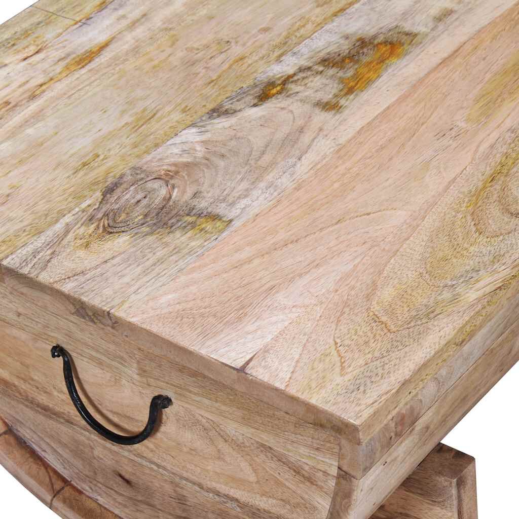 vidaXL Τραπεζάκι Σαλονιού 88 x 50 x 40 εκ. από Μασίφ Ξύλο Μάνγκο