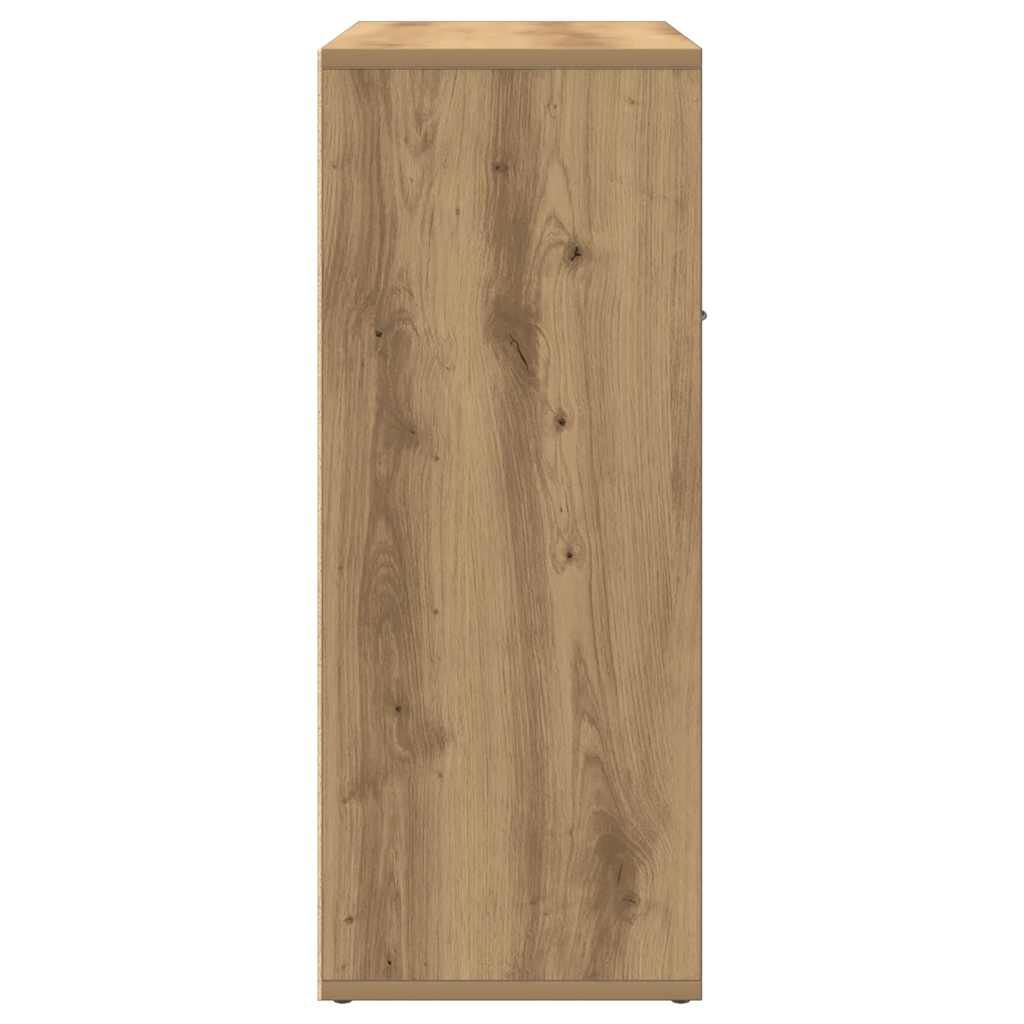 vidaXL Sideboard Artisan Oak 60x30x75 cm Κατασκευασμένο ξύλο