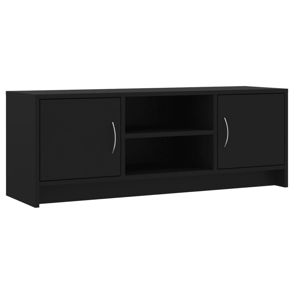 vidaXL Έπιπλο Τηλεόρασης Μαύρο 102x30x37,5 εκ. Επεξεργασμένο Ξύλο