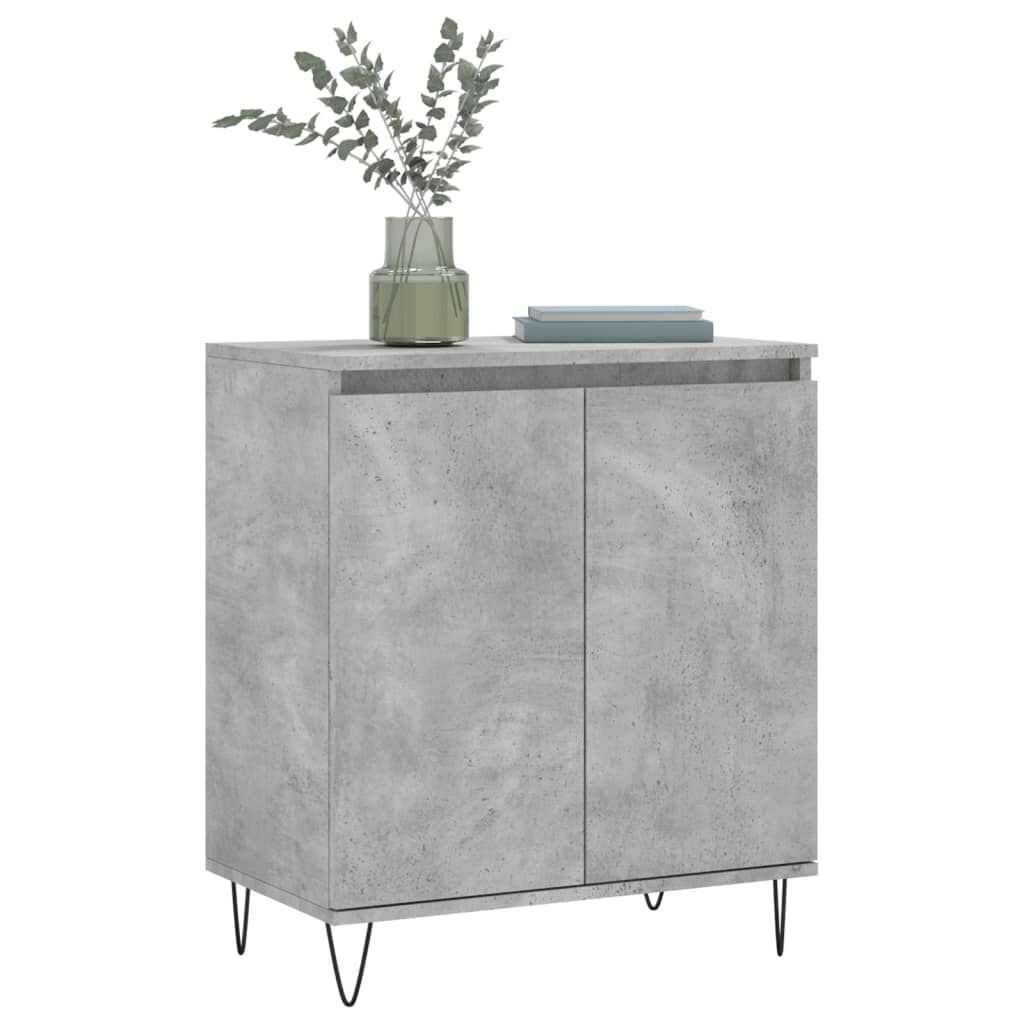 vidaXL Ντουλάπι Γκρι Σκυροδέματος 60x35x70 εκ. Επεξεργασμένο Ξύλο
