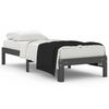 vidaXL &Pi;&lambda;&alpha;ί&sigma;&iota;&omicron; &Kappa;&rho;&epsilon;&beta;&alpha;&tau;&iota;&omicron;ύ &Gamma;&kappa;&rho;&iota; 75 x 190 &epsilon;&kappa;. &alpha;&pi;ό &Mu;&alpha;&sigma;ί&phi; &Xi;ύ&lambda;&omicron; Small Single