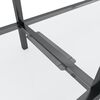 vidaXL Τραπέζι Κονσόλα Διαφανές 200 x 35 x 75,5 εκ. από Ψημένο Γυαλί