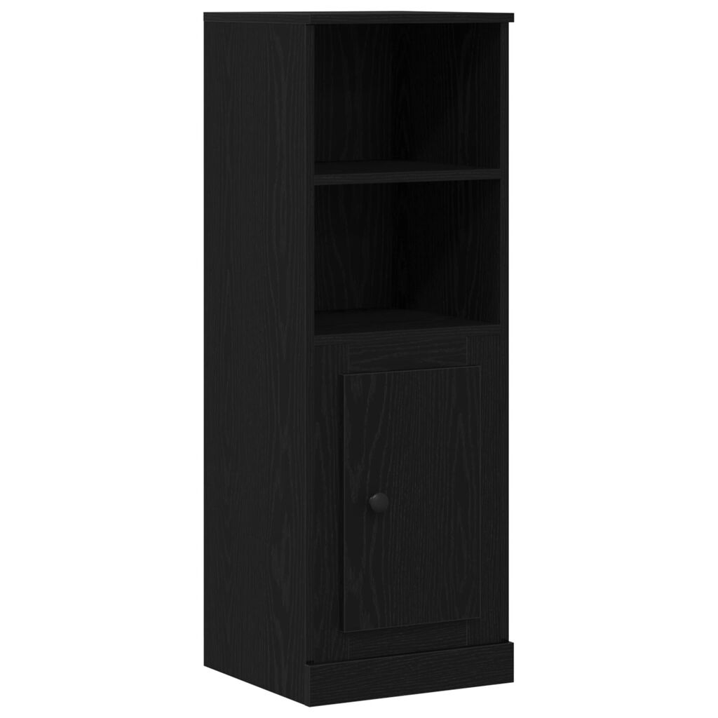 vidaXL Υψηλός Ντουλάπι Μαύρο Δρύς 36x35.5x103.5 εκ Επεξεργασμένο Ξύλο