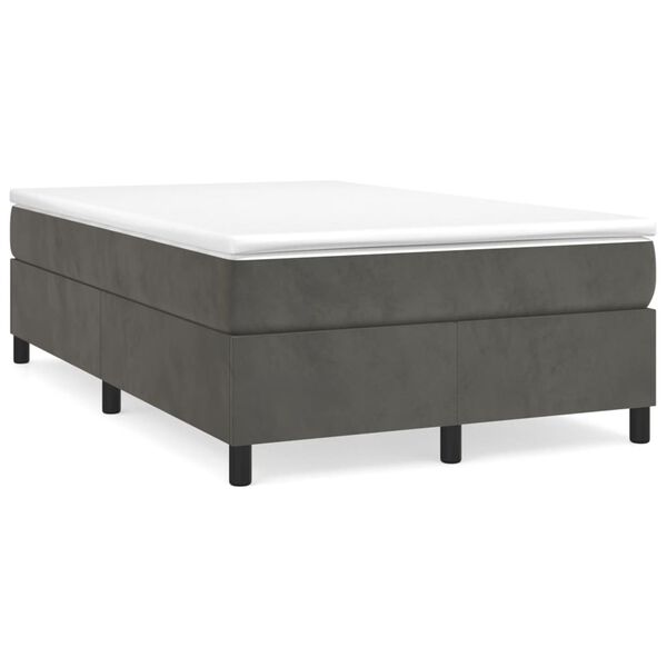 vidaXL &Kappa;&rho;&epsilon;&beta;ά&tau;&iota; Boxspring &mu;&epsilon; &Sigma;&tau;&rho;ώ&mu;&alpha; &Sigma;&kappa;&omicron;ύ&rho;&omicron; &Gamma;&kappa;&rho;&iota; 120x190 &epsilon;&kappa;. &Beta;&epsilon;&lambda;&omicron;ύ&delta;&iota;&nu;&omicron;